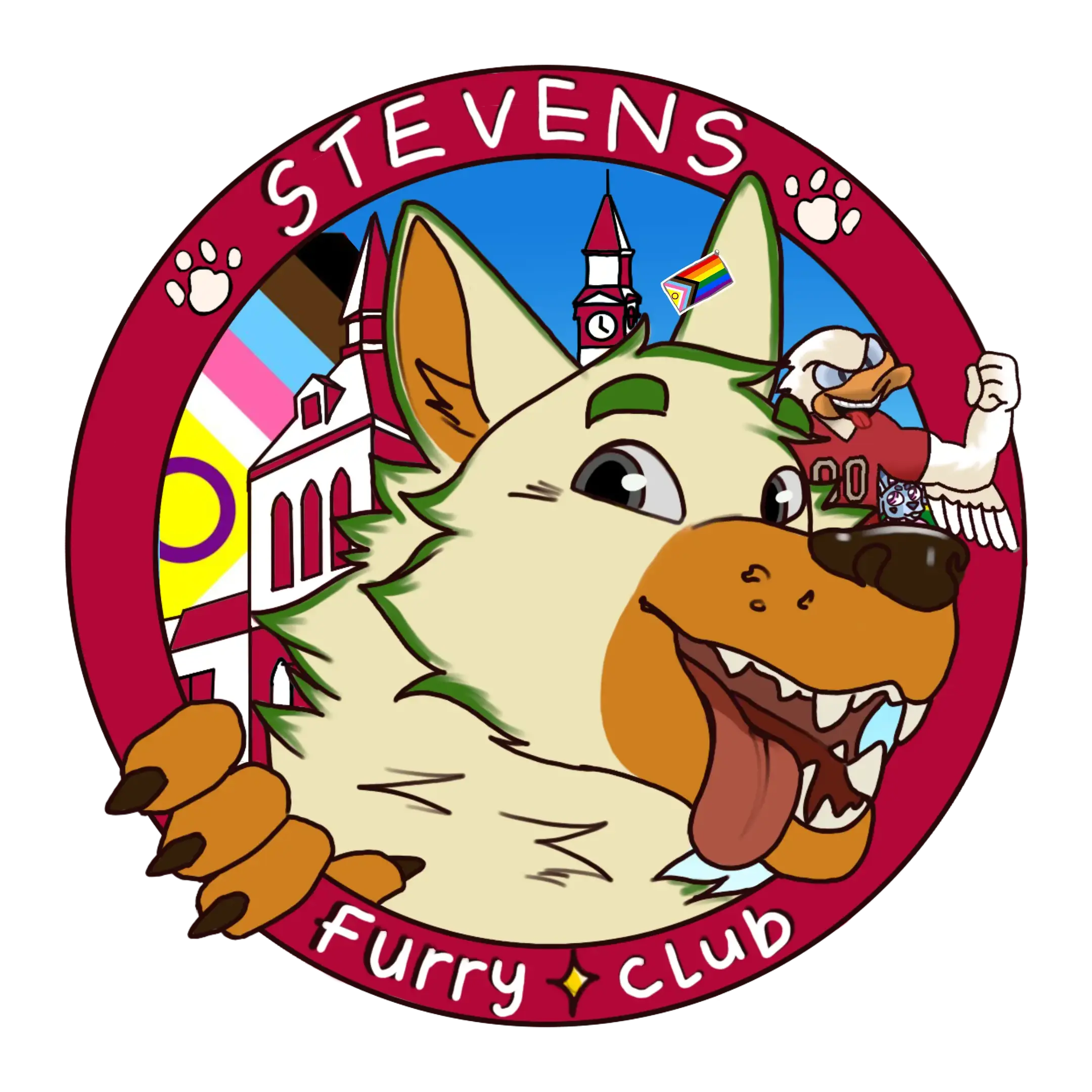 Stevens Furry Club Logo